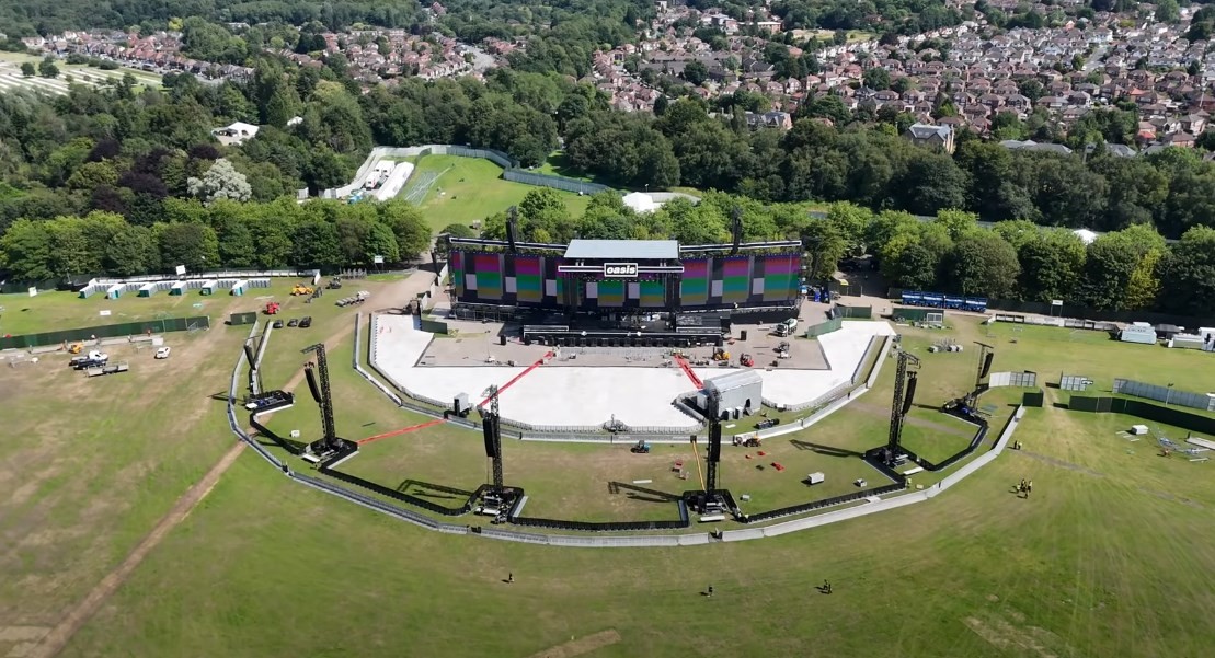 Video - Oggi prima data di Manchester ad Heaton Park- ecco video con drone del parco e soundcheck