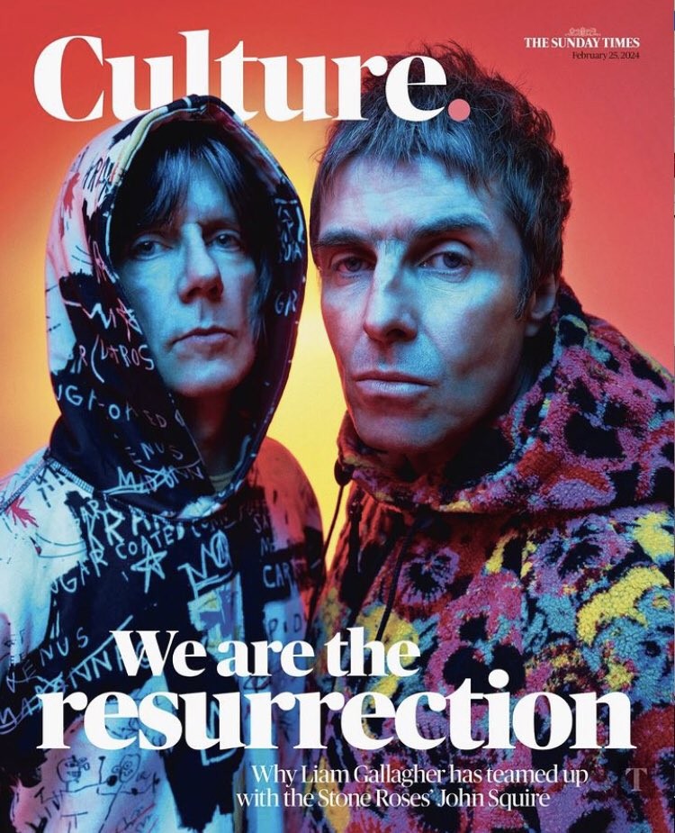 Liam e John in copertina su Hot Press e Culture