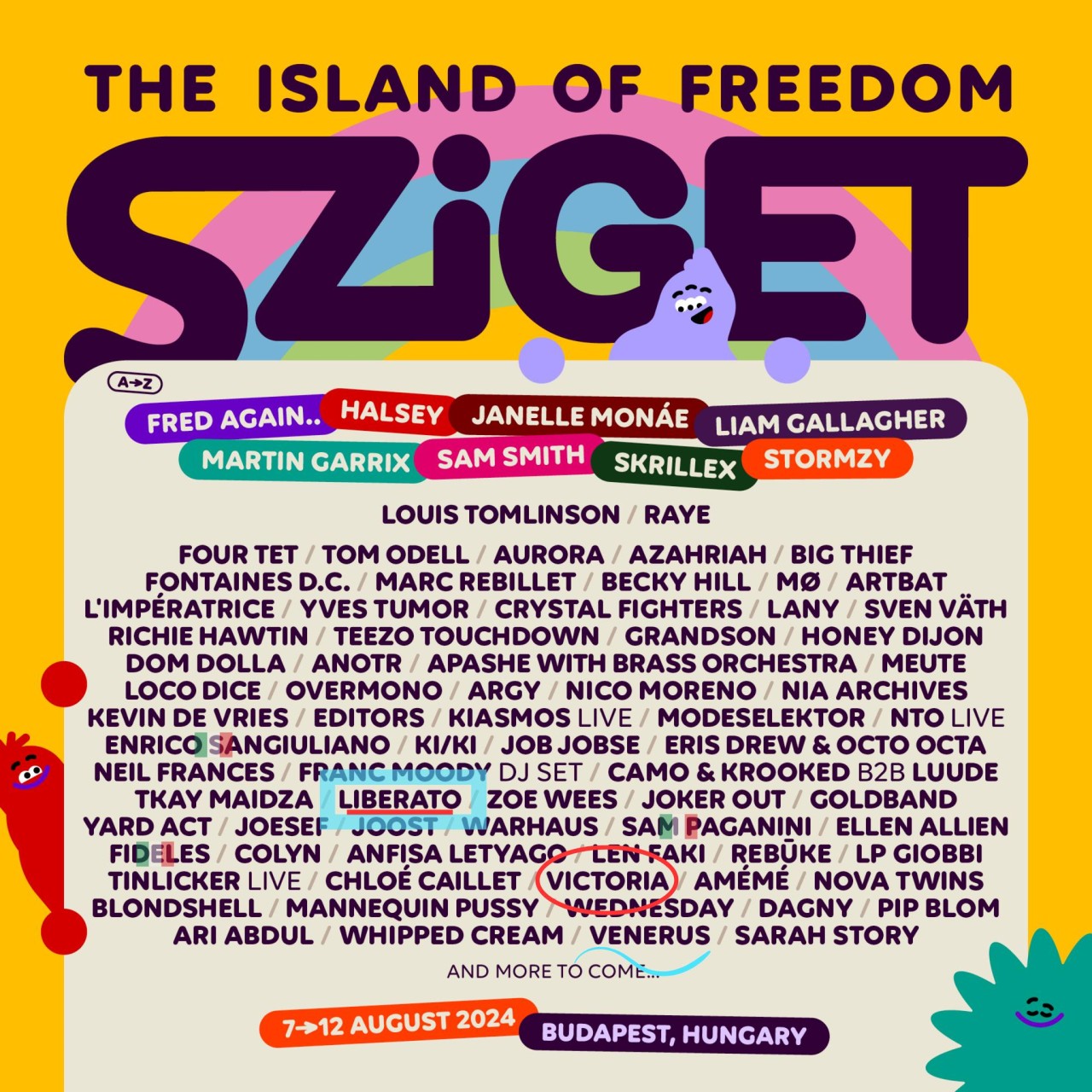 Sziget 2024, alla line up si aggiunge il nostro Liam Gallagher