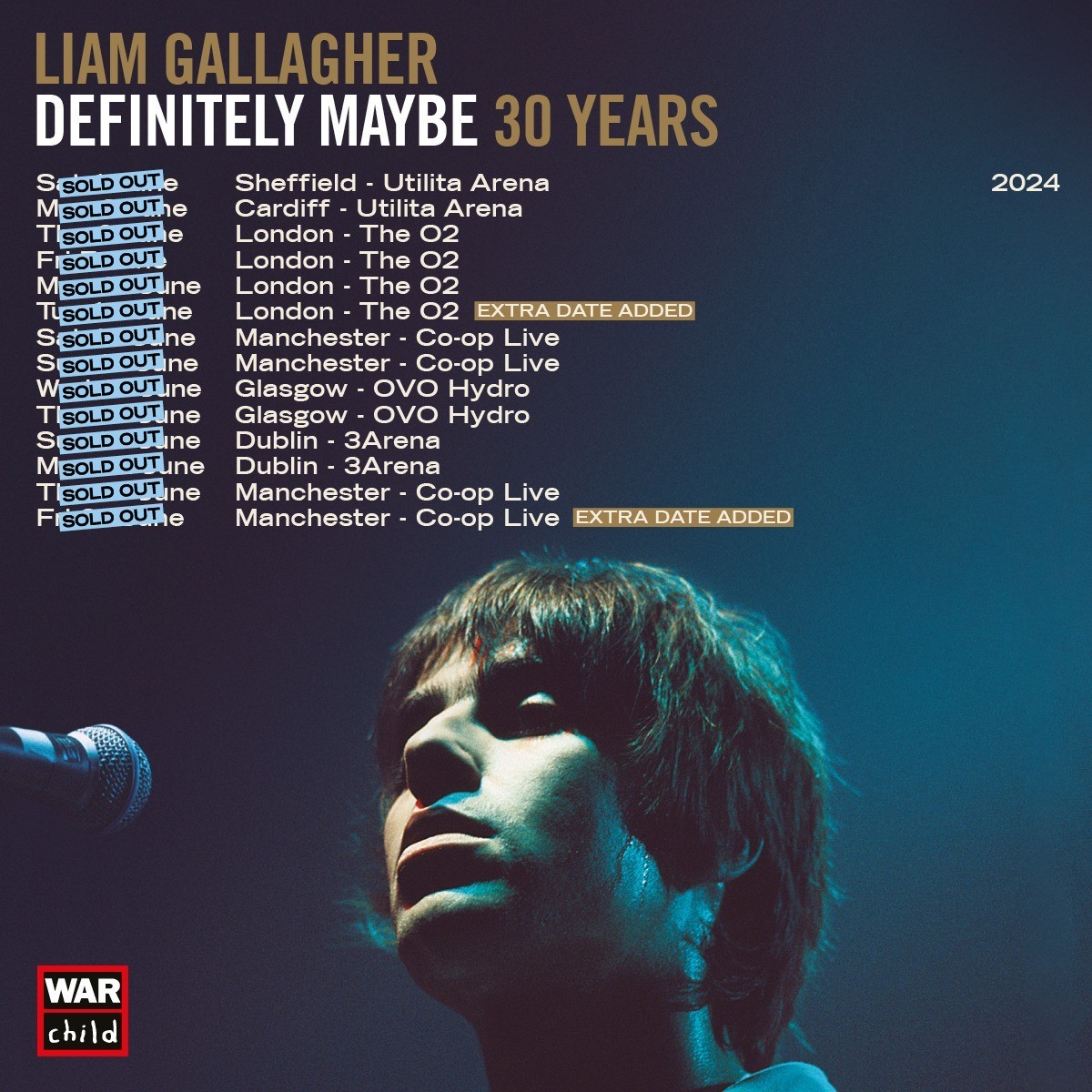 I will believe nel tour di Definitely Maybe?